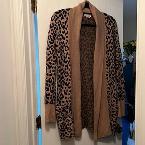 Leopard cardigan